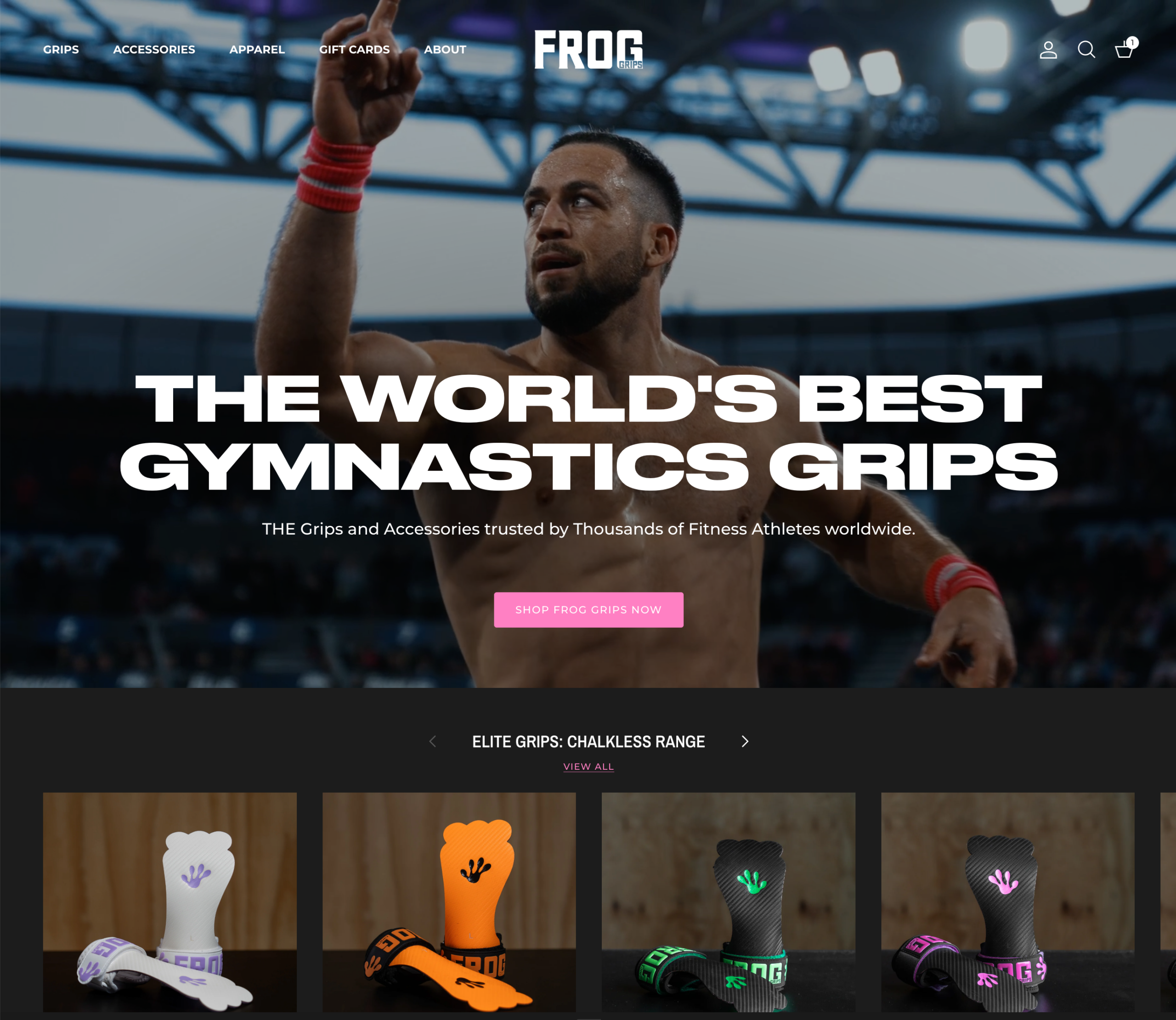 FROG GRIPS HOME PAGE